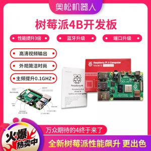樹莓派4B 4G 微控制器 Raspberry Pi 4 Model B 4GB AI開發板